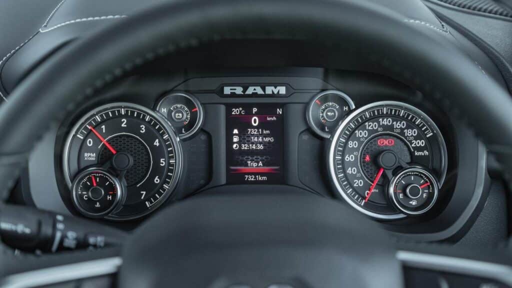 Dodge-Ram-kontrolky